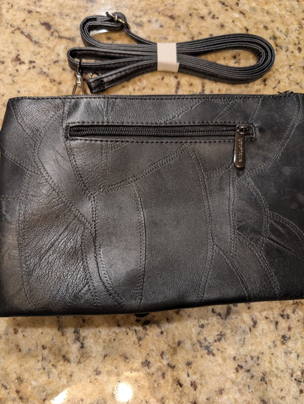 Younique Black Studded Wristlet Crossbody NWOT - Picture 3 of 8
